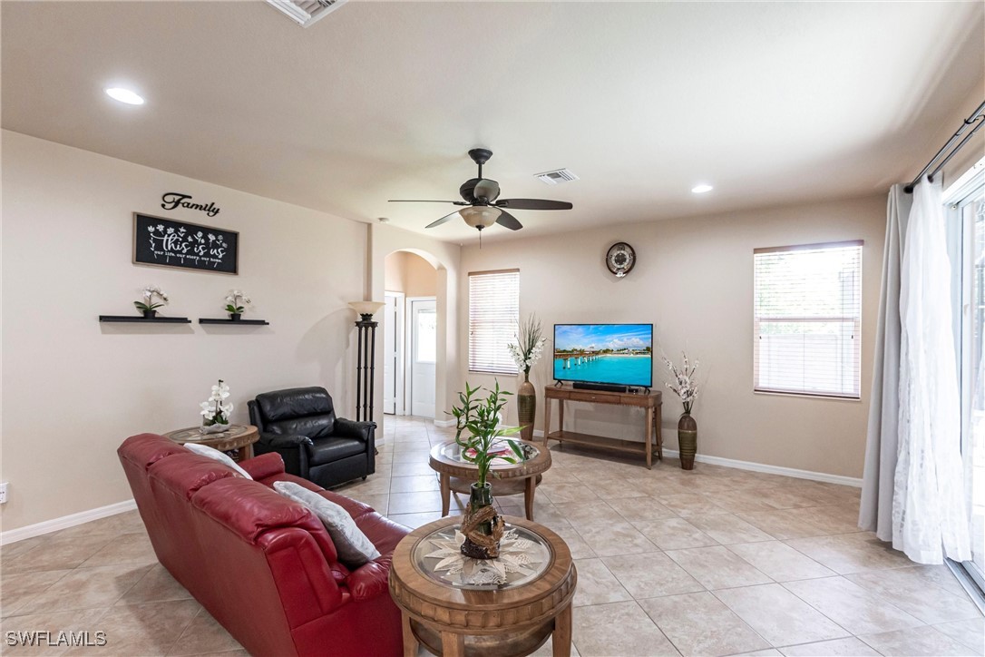 2808 Via Piazza Loop Fort Myers, FL 33905 - Photo 5 of 49 a living room with furniture and a window
