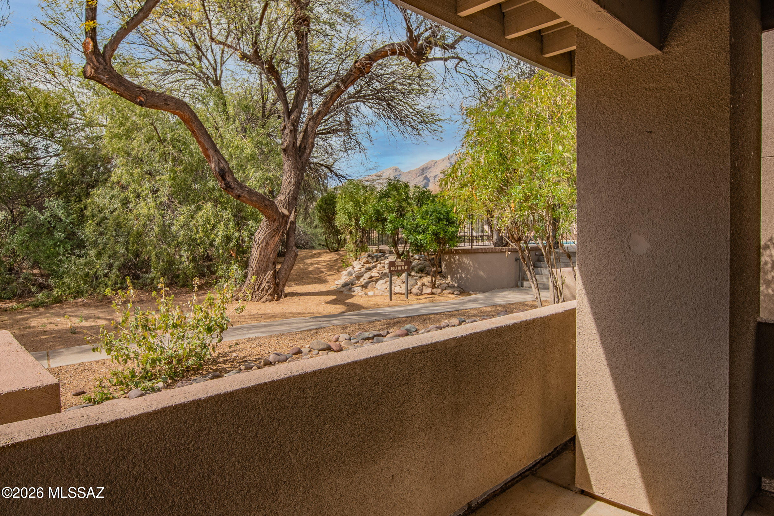 5855 North Kolb Road, Unit 6103 Tucson, AZ 85750 - Photo 18 of 31 a view of a sink and a yard