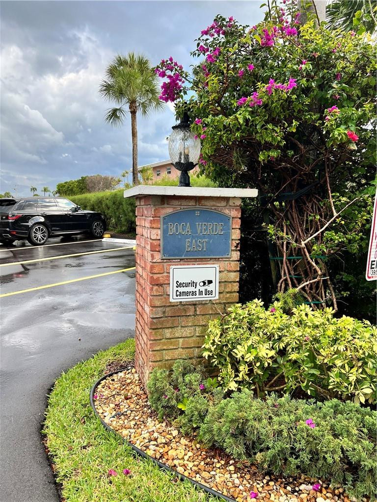 400 Northeast 20th Street, Unit B109 Boca Raton, FL 33431 - Photo 2 of 20 Front entrance sign