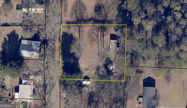 a bird view of a house