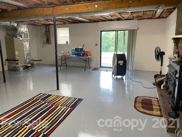845 Sandy Level Church Road Bostic, NC 28018 - Photo 30 of 46 a hallway with a work space and a window