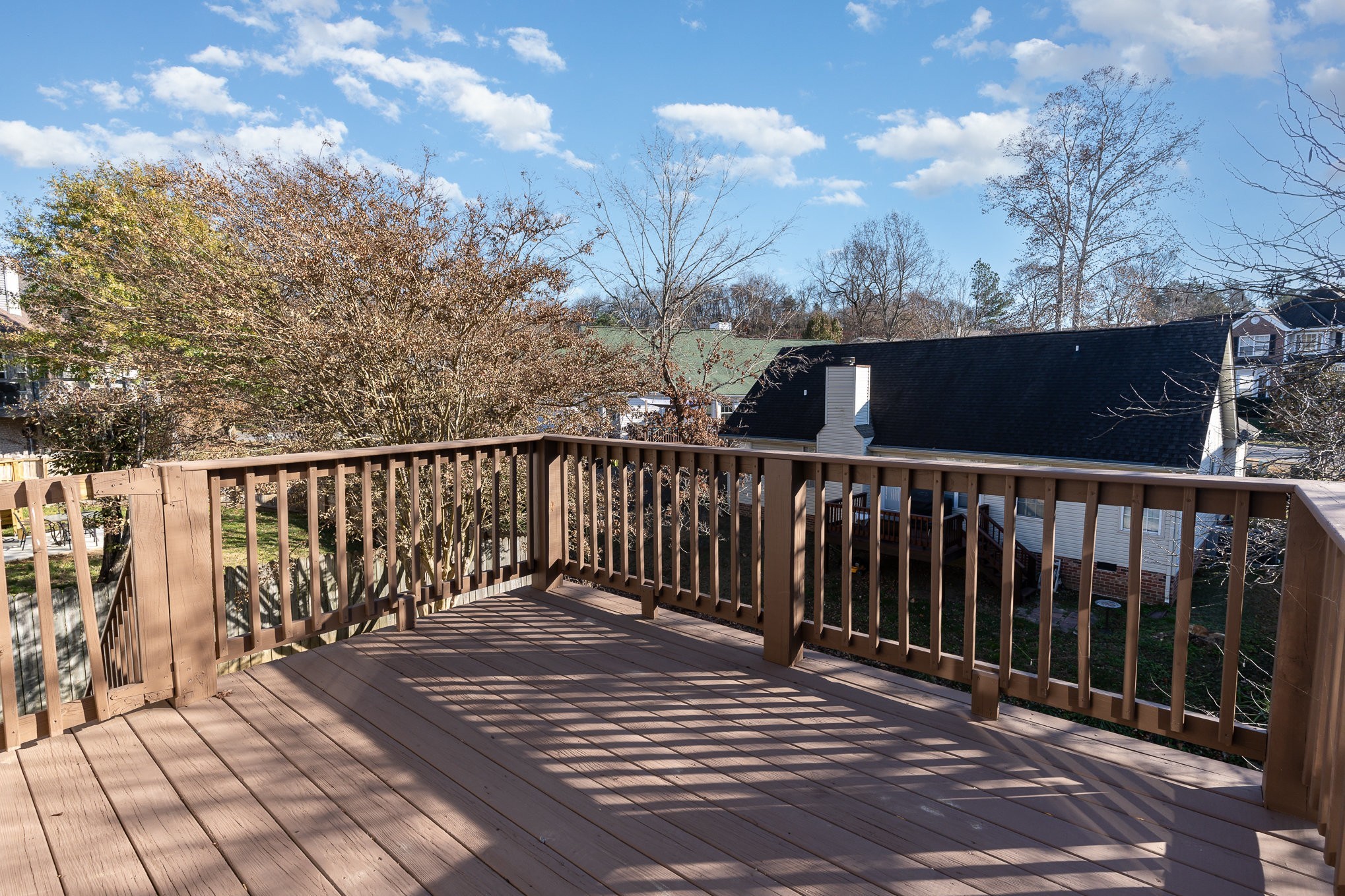 3014 Bent Tree Road Franklin, TN 37067 - Photo 16 of 17 a view of balcony with wooden floor and fence