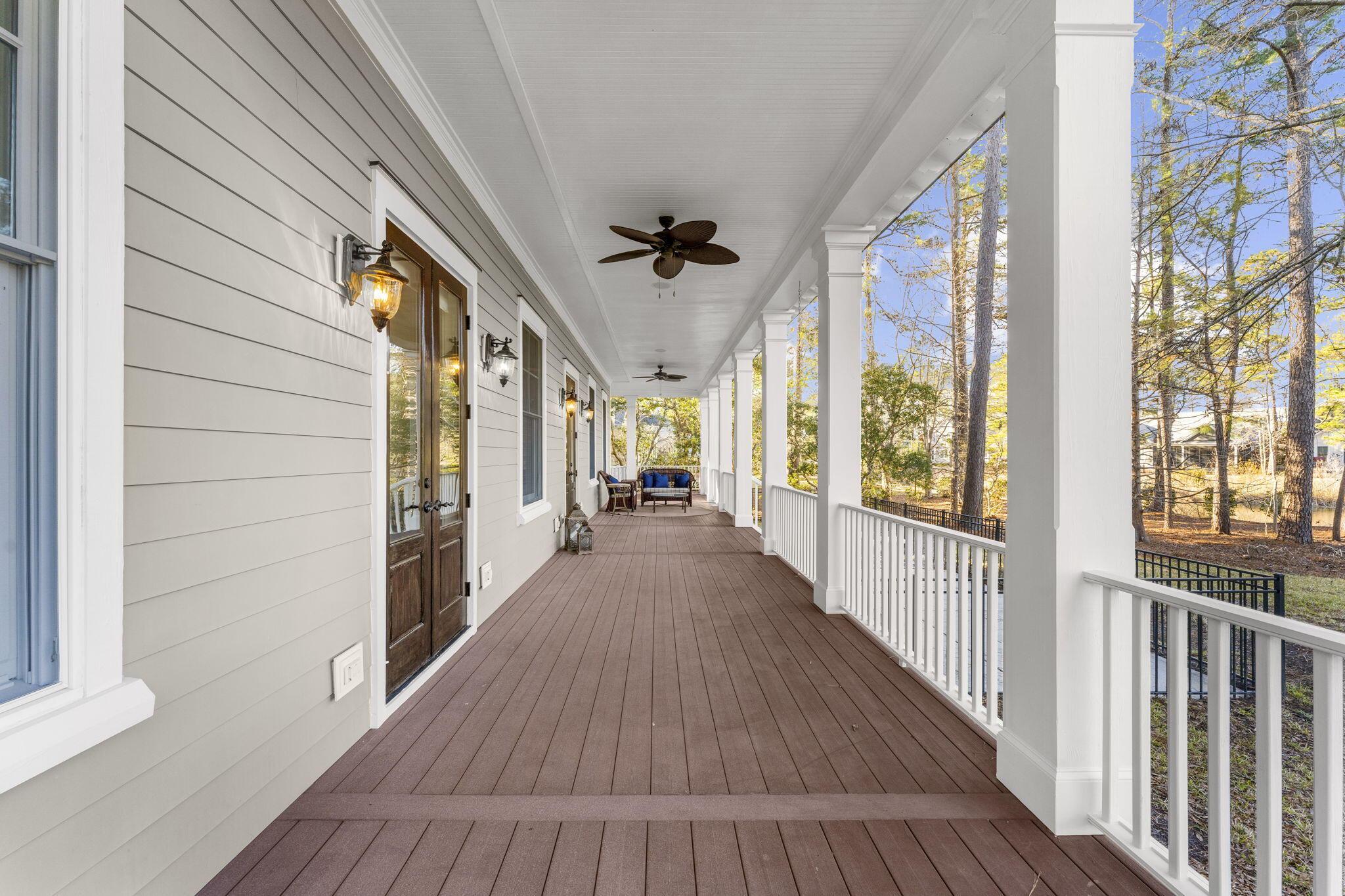 4104 Ten Shillings Way Ravenel, SC 29470 - Photo 52 of 64 Wide porch off the back of the home!