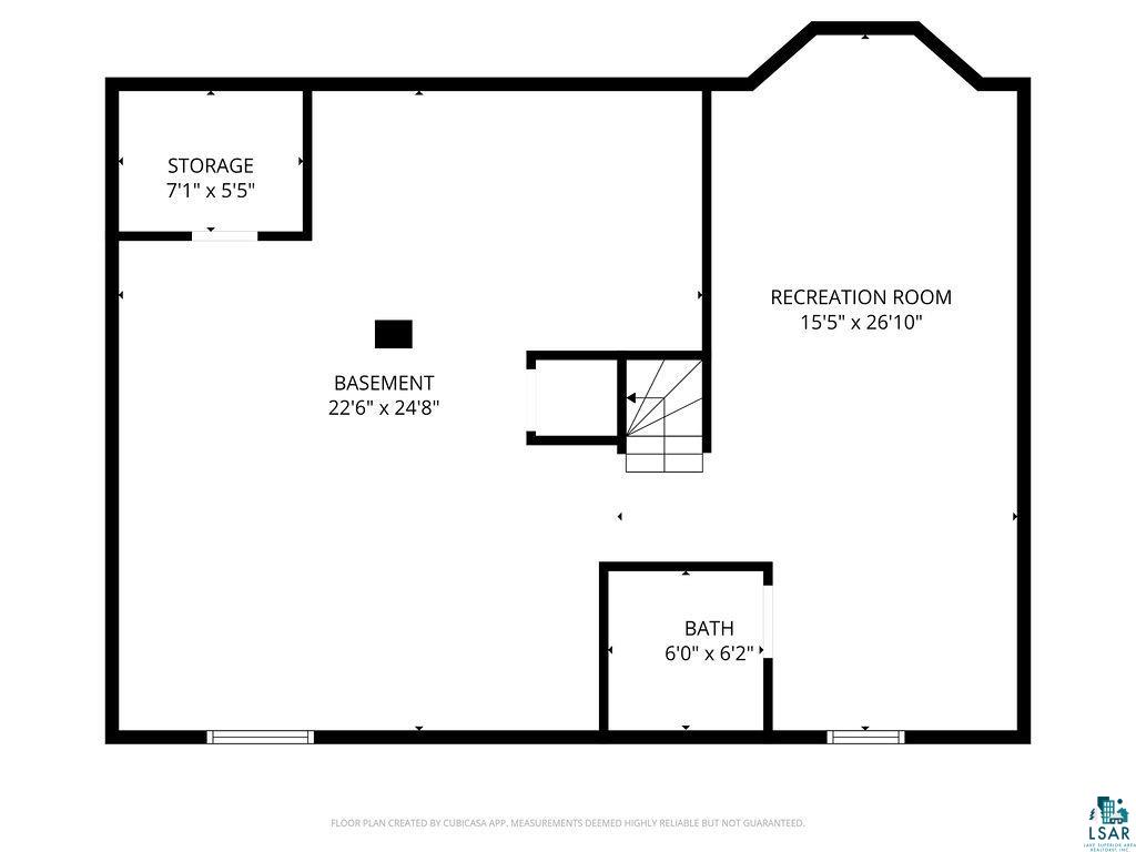 122 3rd Street Cloquet, MN 55720 - Photo 39 of 42 Floor plan