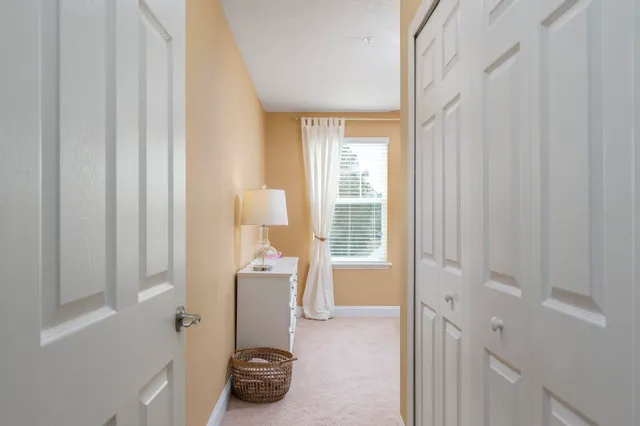 a room with a table and a chair