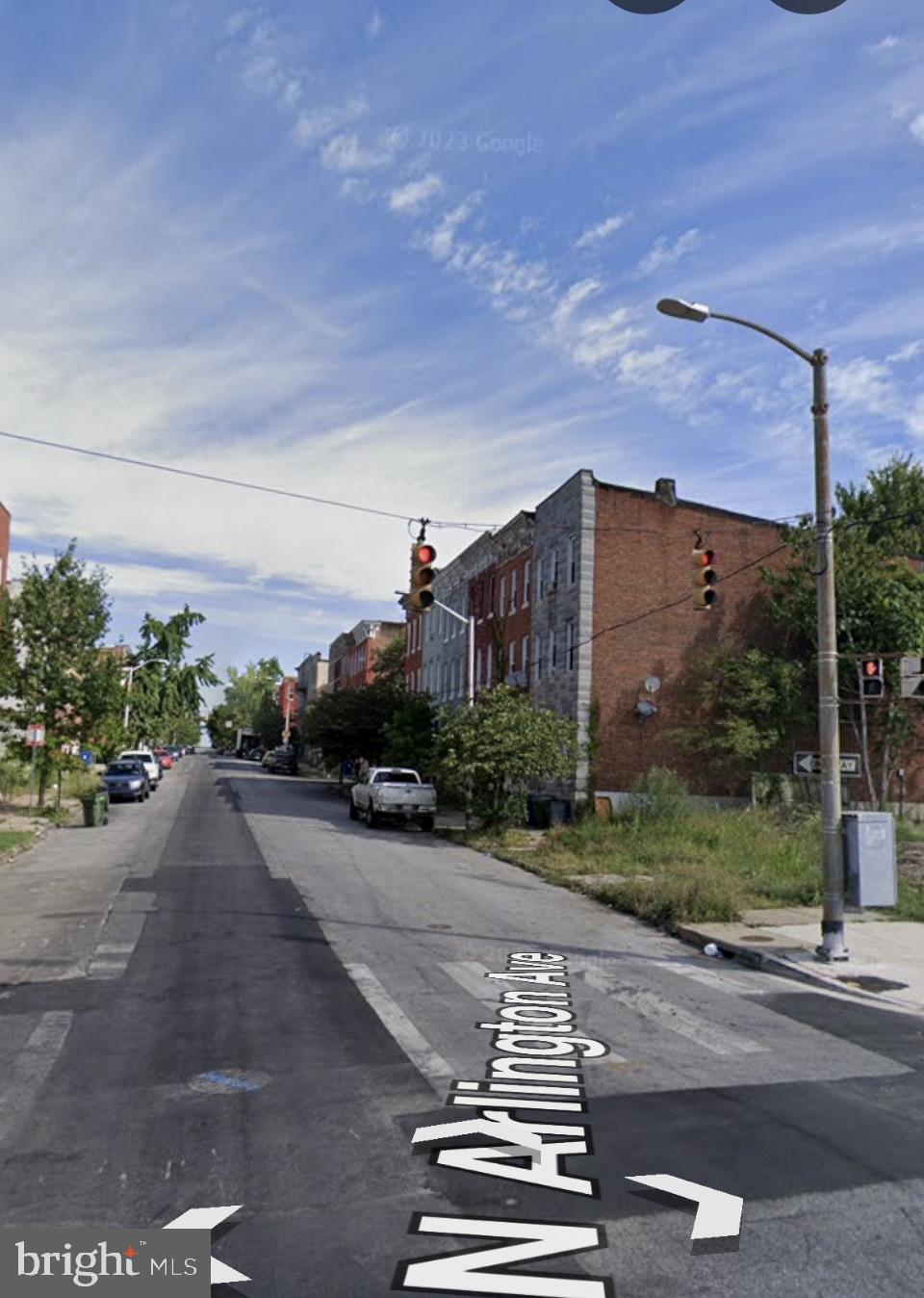 1040 West Franklin Street Baltimore, MD 21223 - Photo 3 of 6 a view of a street with a building in the background