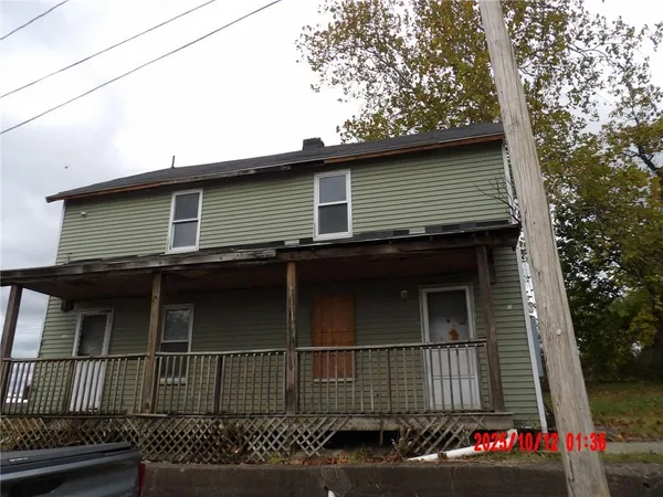 a view of a house with a window