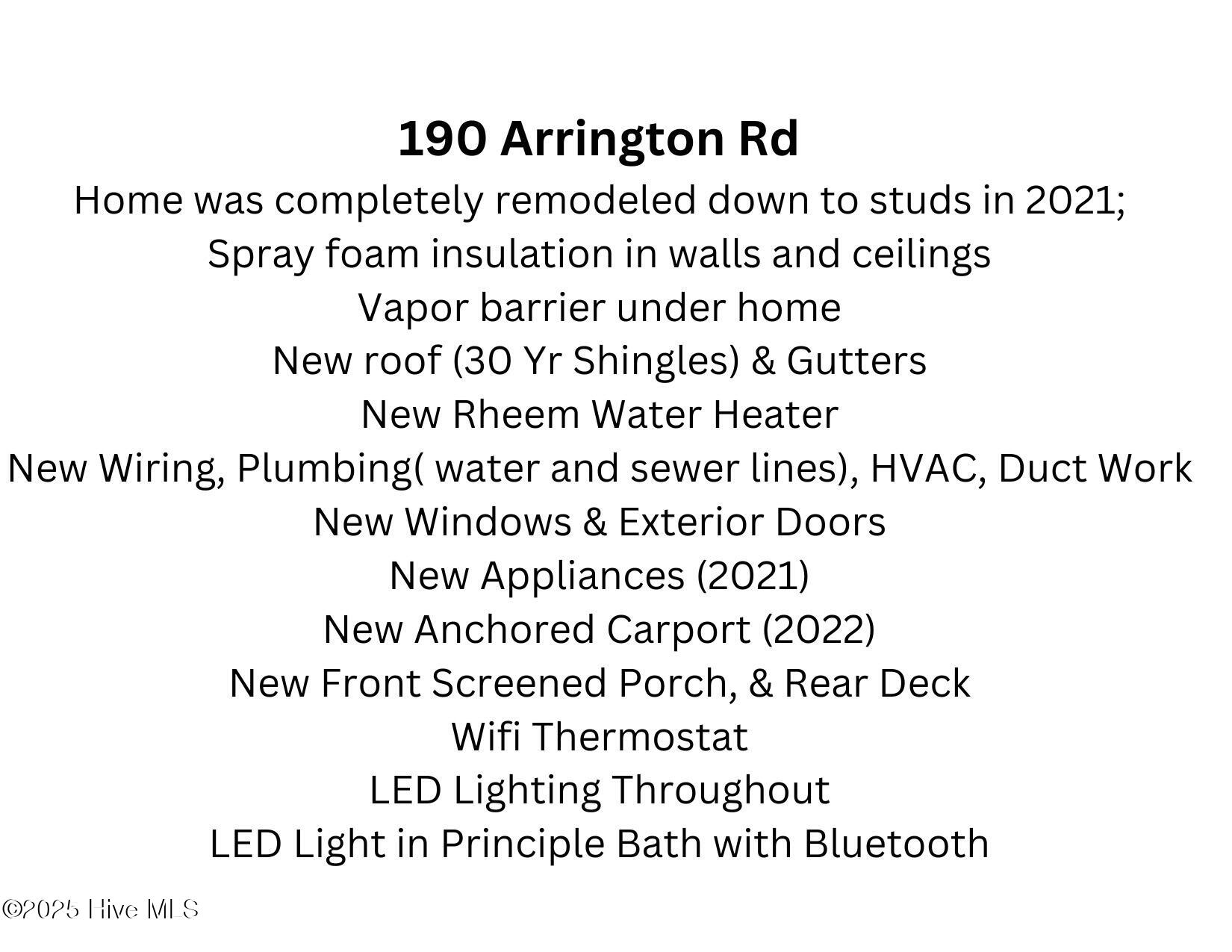 190 Arrington Road Beaufort, NC 28516 - Photo 33 of 33 190 Arrington canva upgrades