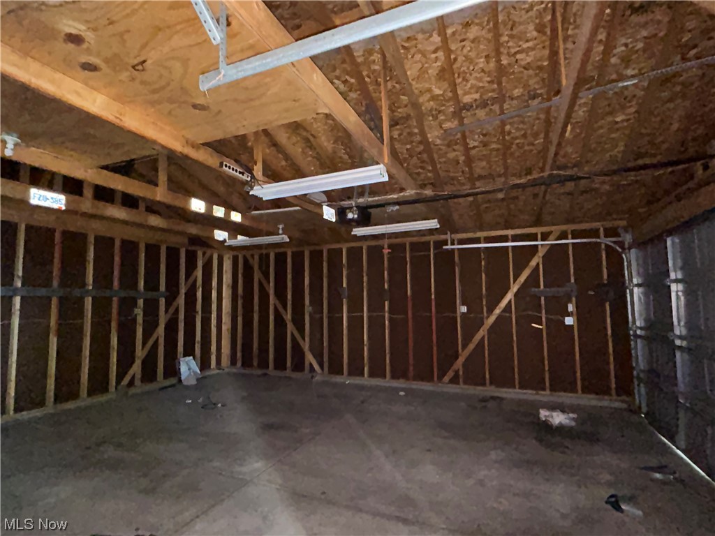 13604 Claiborne Road Cleveland, OH 44112 - Photo 17 of 18 inside View of garage