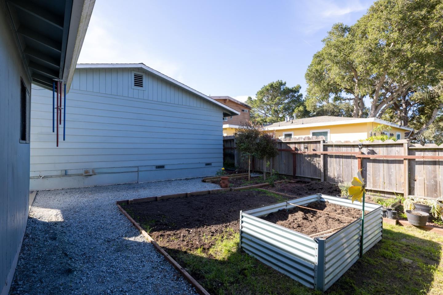 748 Alice Street Monterey, CA 93940 - Photo 32 of 36 a view of a backyard with sitting area