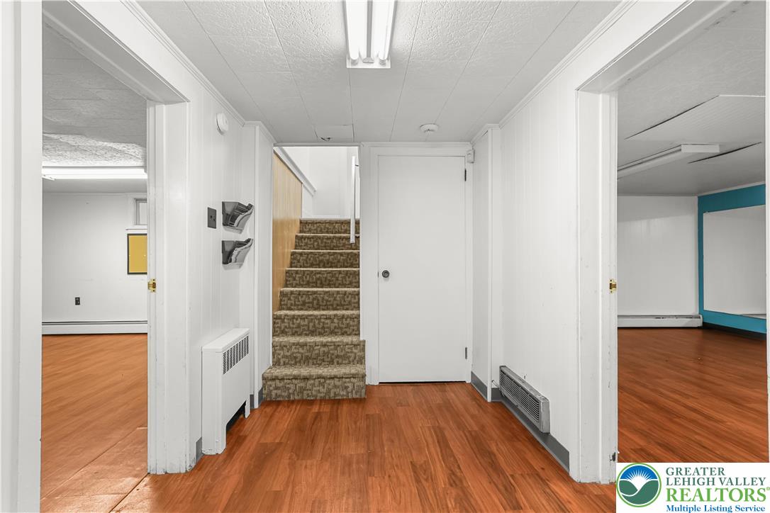 1512 West Broad Street Bethlehem, PA 18018 - Photo 33 of 50 a view of a hallway with wooden floor and closet