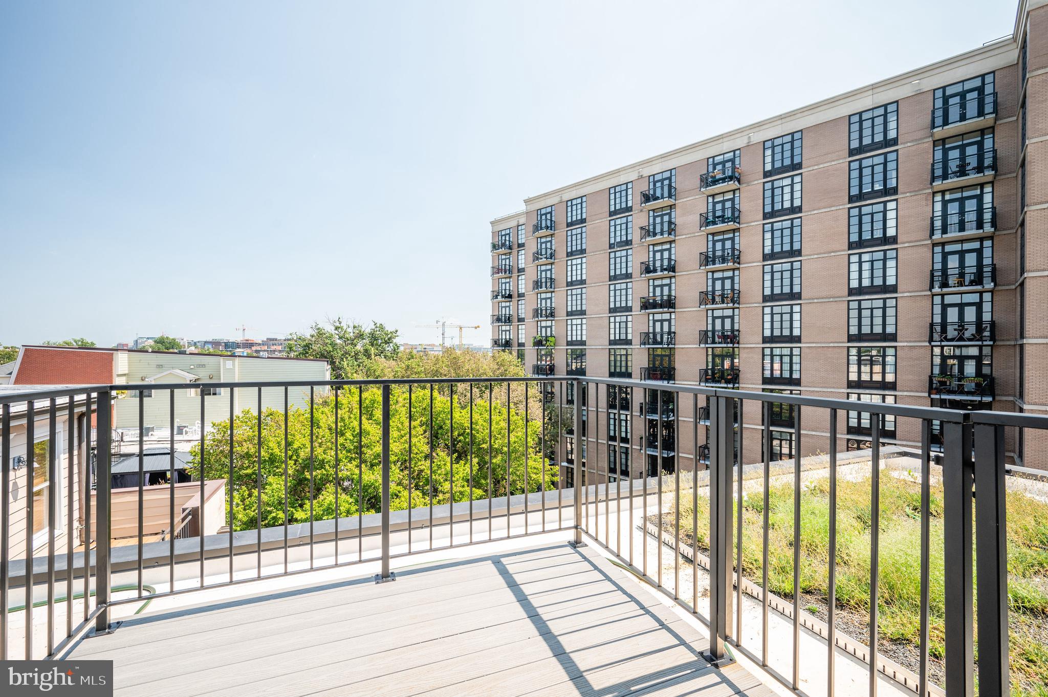424 M Street Northwest, Unit 8 Washington, DC 20001 - Photo 24 of 27 a view of city view from a balcony