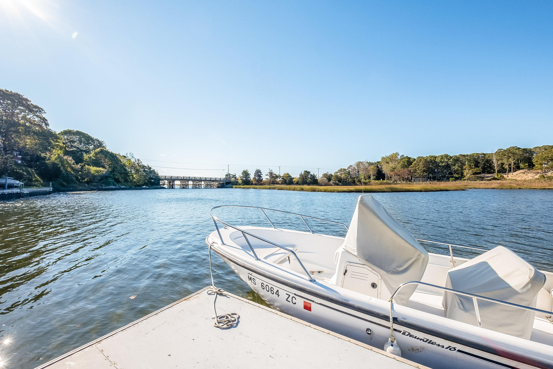 59 Bay Lane Centerville, MA 02632 - Photo 27 of 35 a view of swimming pool with outdoor seating and yard in back