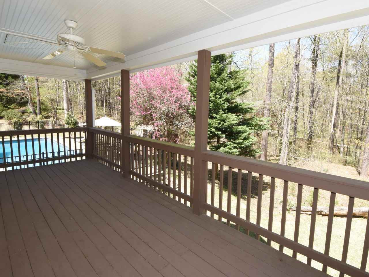 4000 Yates Mill Pond Road Raleigh, NC 27606 - Photo 24 of 25 Covered Porch off Master Bedroom