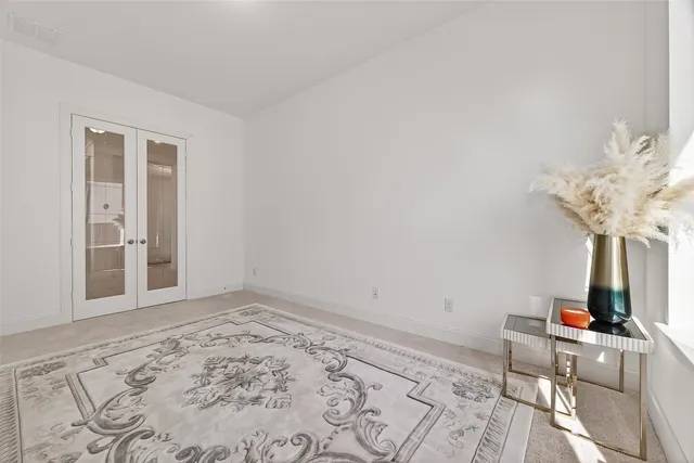 wooden floor in a room