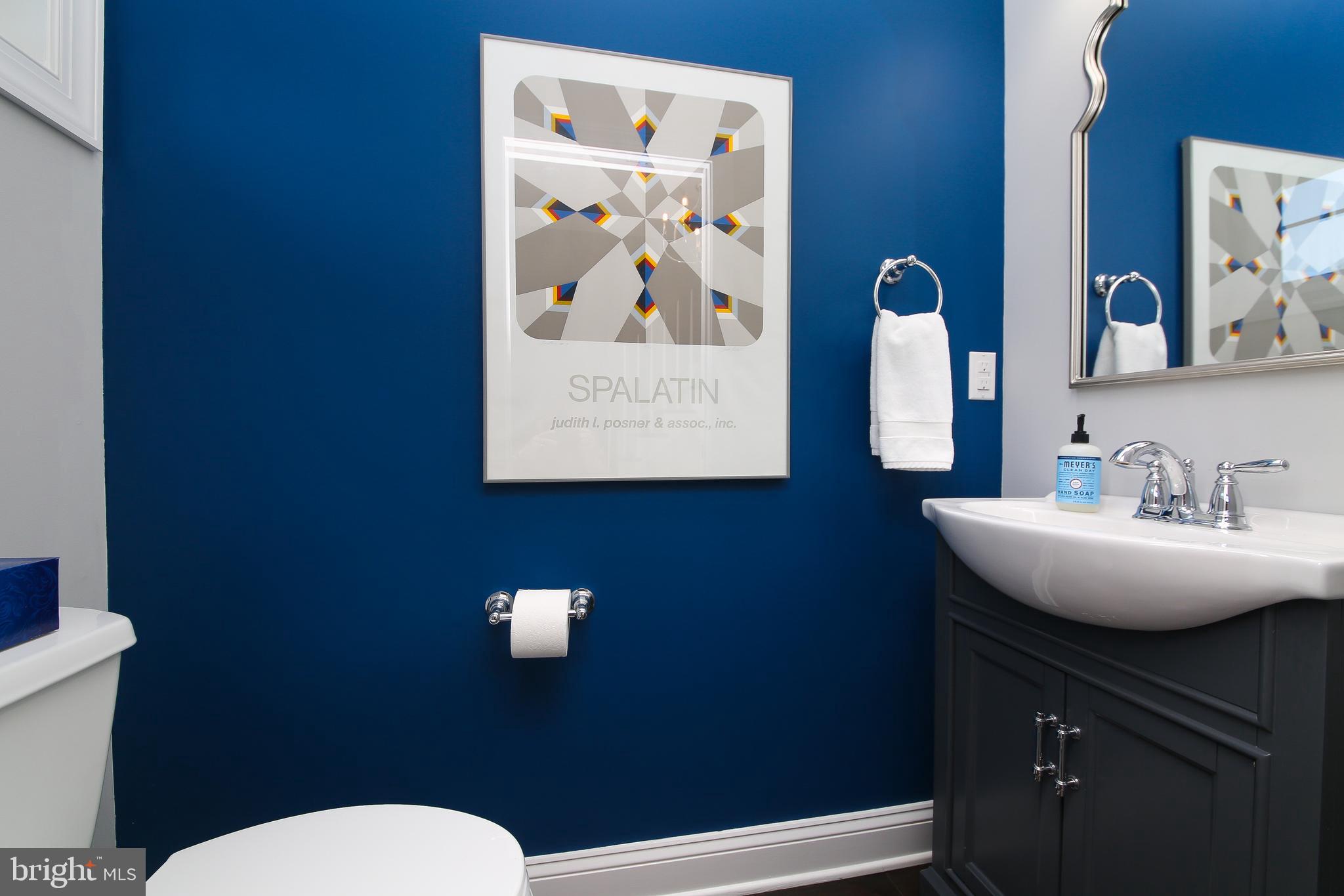 111 Gallagher Road Wayne, PA 19087 - Photo 14 of 31 Main level powder room in entry foyer