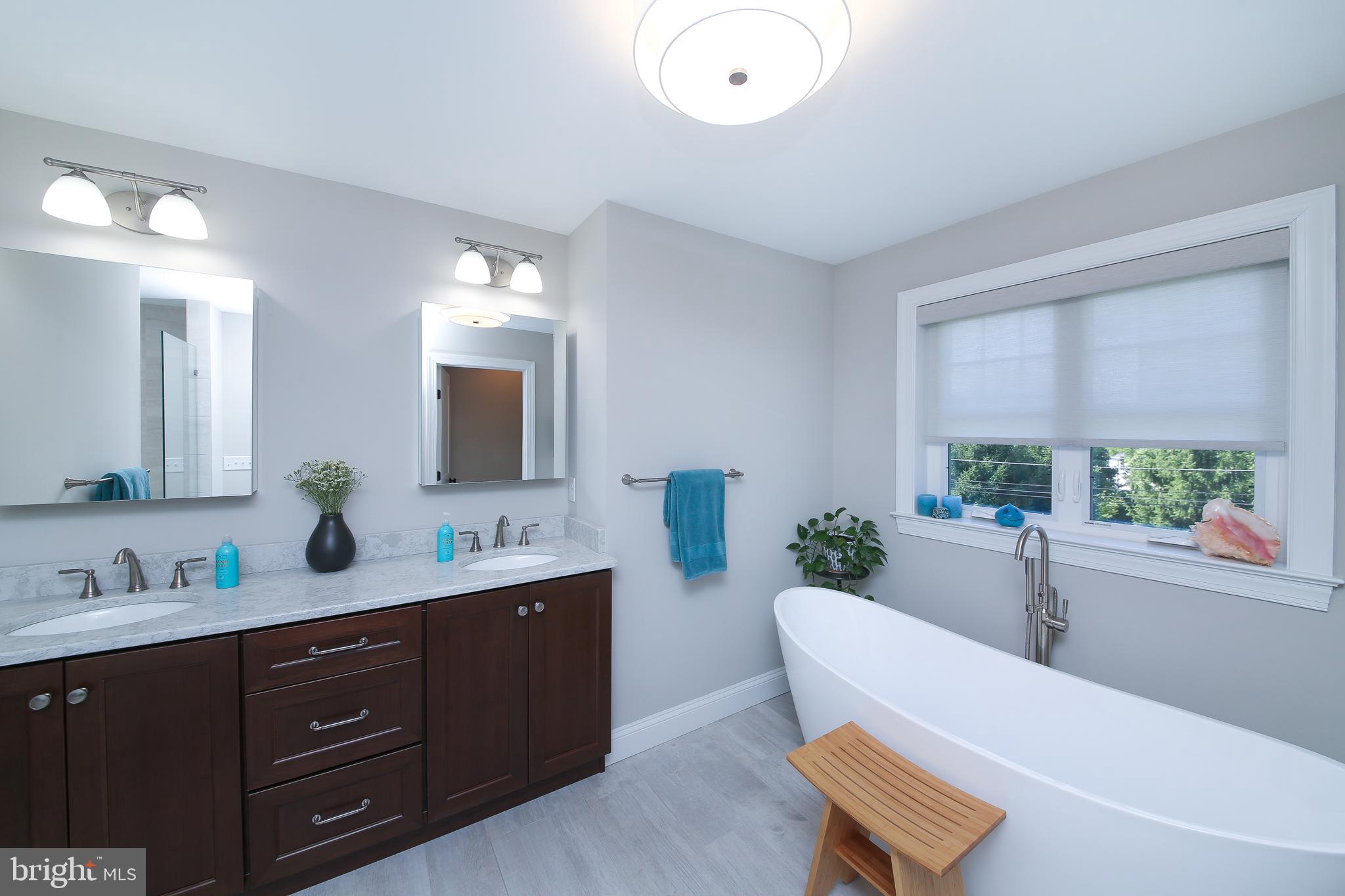 111 Gallagher Road Wayne, PA 19087 - Photo 18 of 31 Double sink vanity with oversized med cabinets