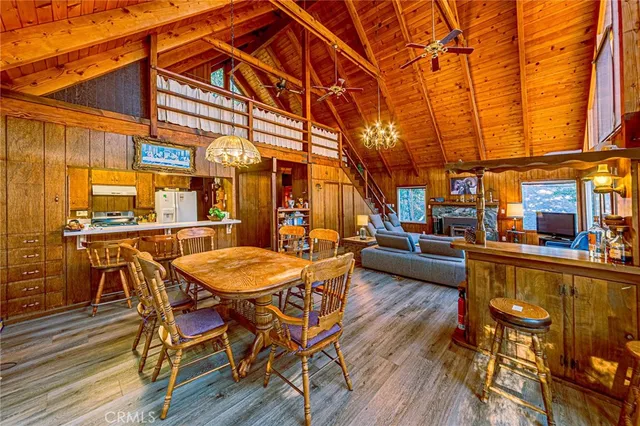 a view of a chairs and table in the patio