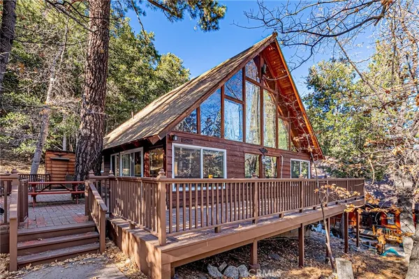 a outdoor space with patio furniture and a potted plant