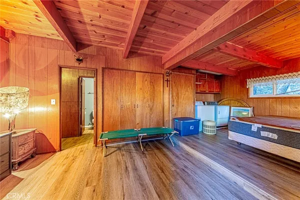 a bathroom with a shower sink and mirror