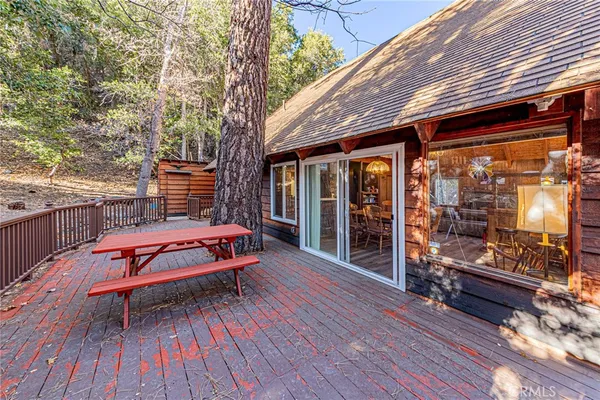 a view of a building with a street