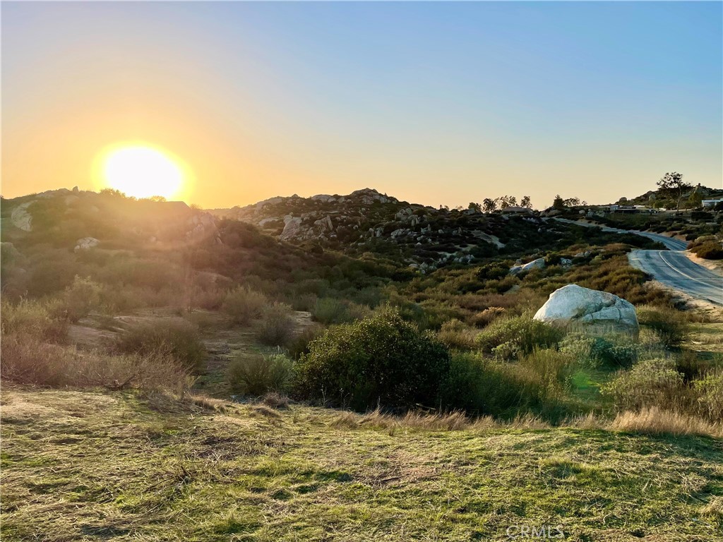 a view of lake and mountain
