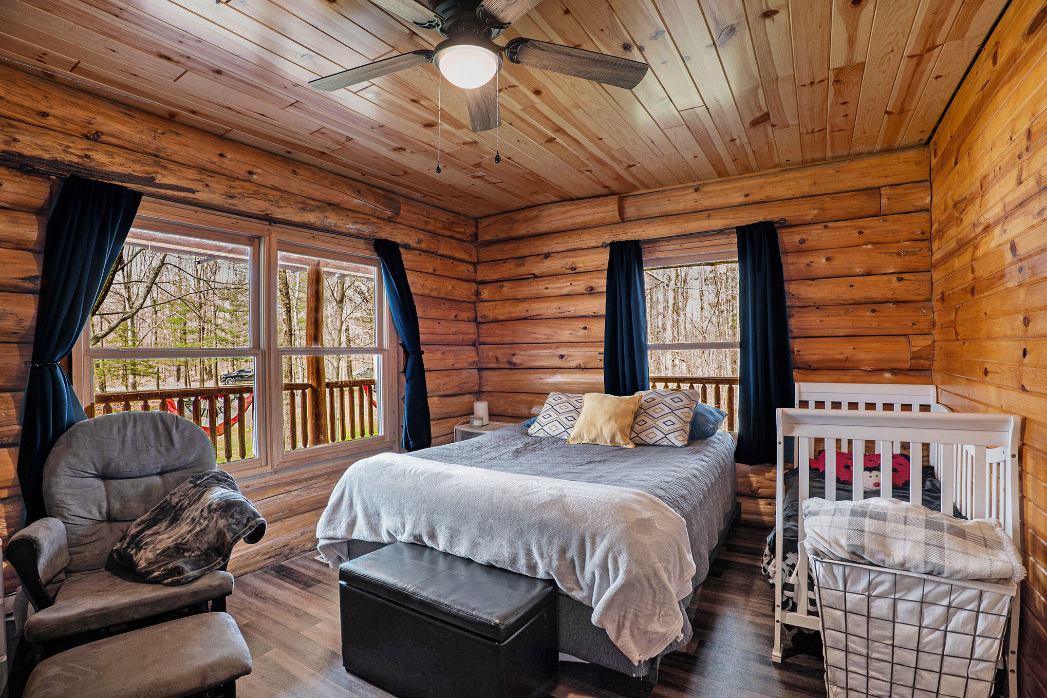 22375 2 Mile Road Morley, MI 49336 - Photo 14 of 28 22375 2 Mile Rd Log Home Clint MAki 616-