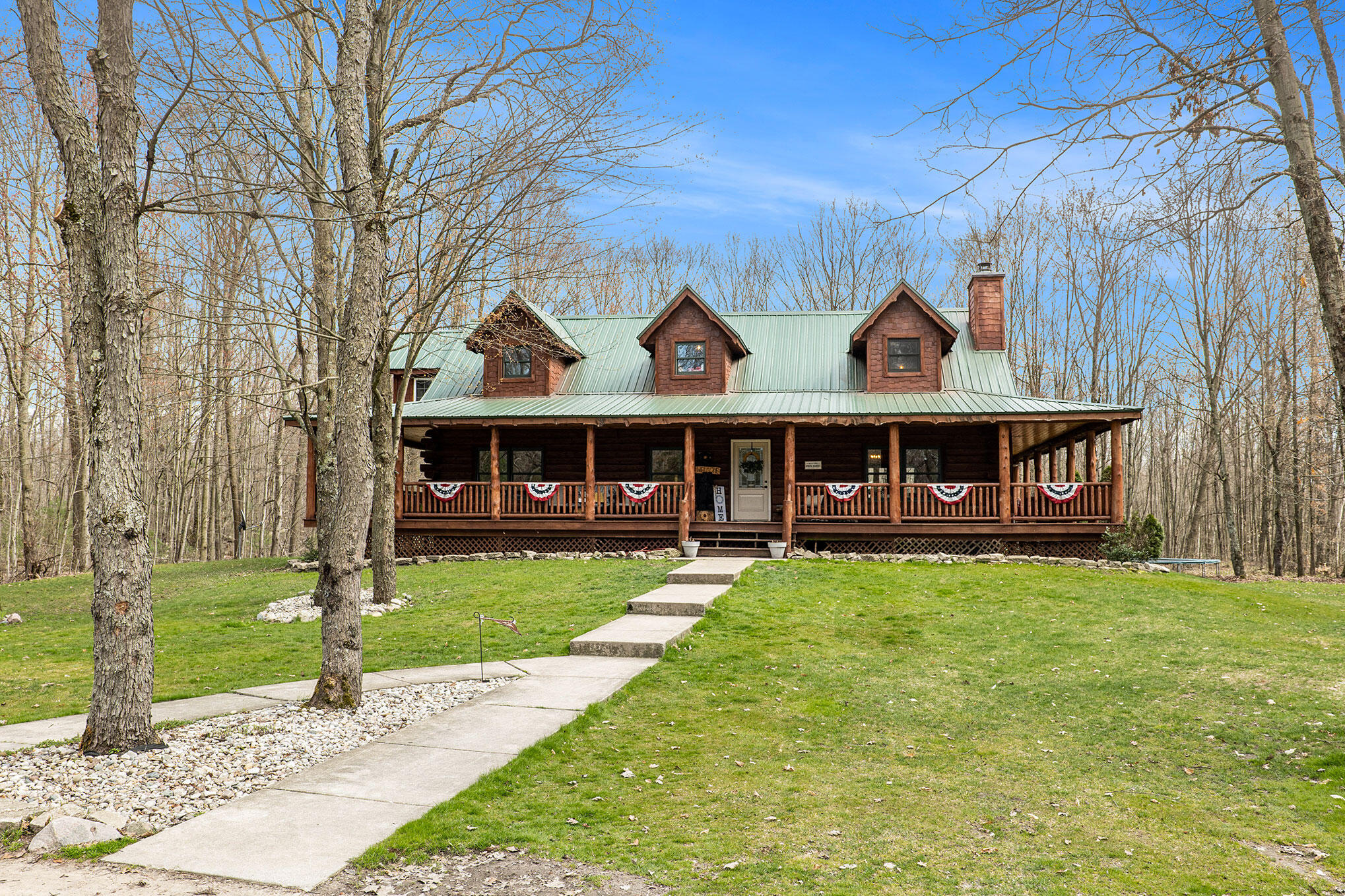 22375 2 Mile Road Morley, MI 49336 - Photo 28 of 28 22375 2 Mile Rd Log Home Clint MAki 616-