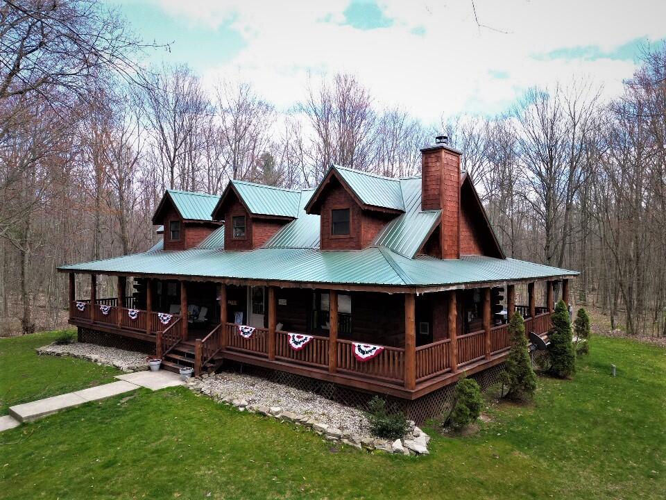 22375 2 Mile Road Morley, MI 49336 - Photo 5 of 28 22375 2 Mile Rd Clint Maki Log Home for