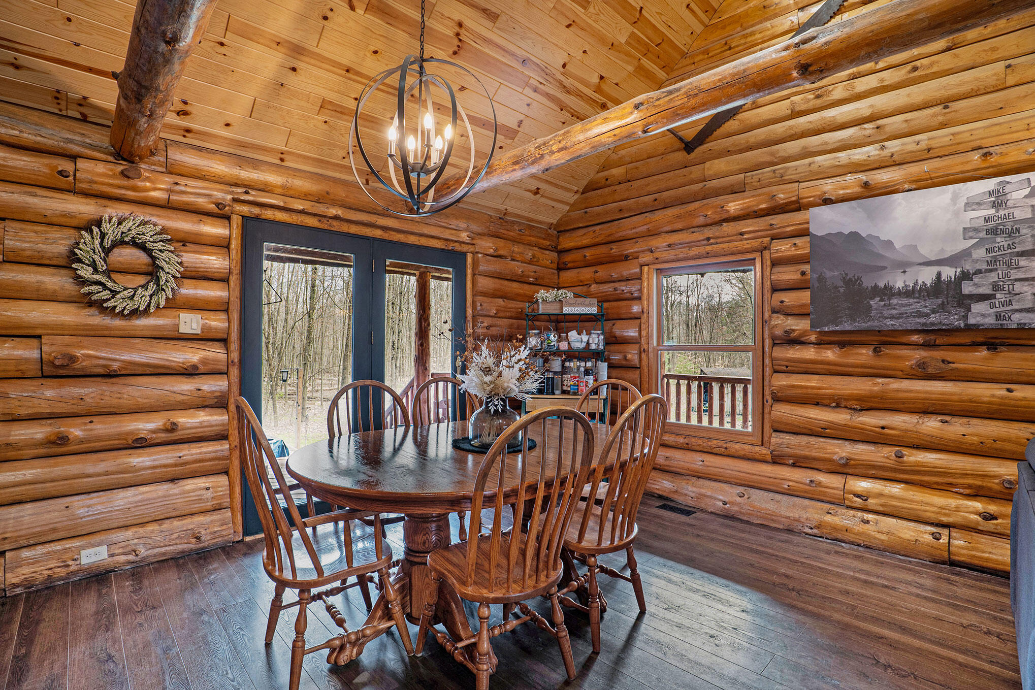 22375 2 Mile Road Morley, MI 49336 - Photo 8 of 28 22375 2 Mile Rd Log Home Clint MAki 616-