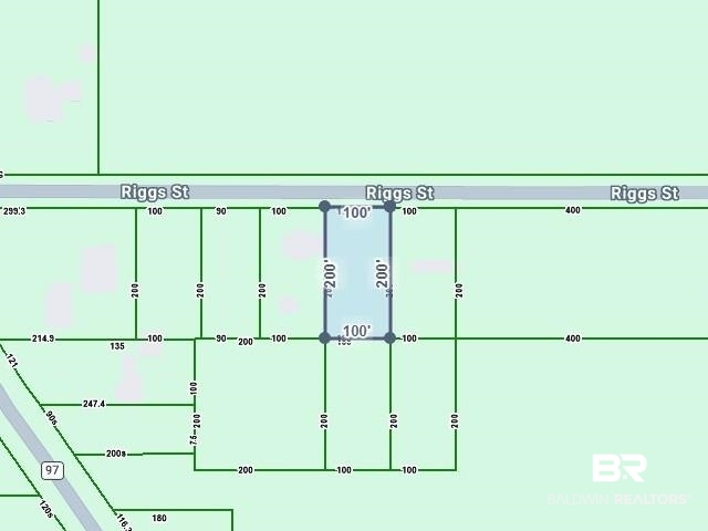 30380 Riggs Street Elberta, AL 36530 - Photo 2 of 2 Map of parcels