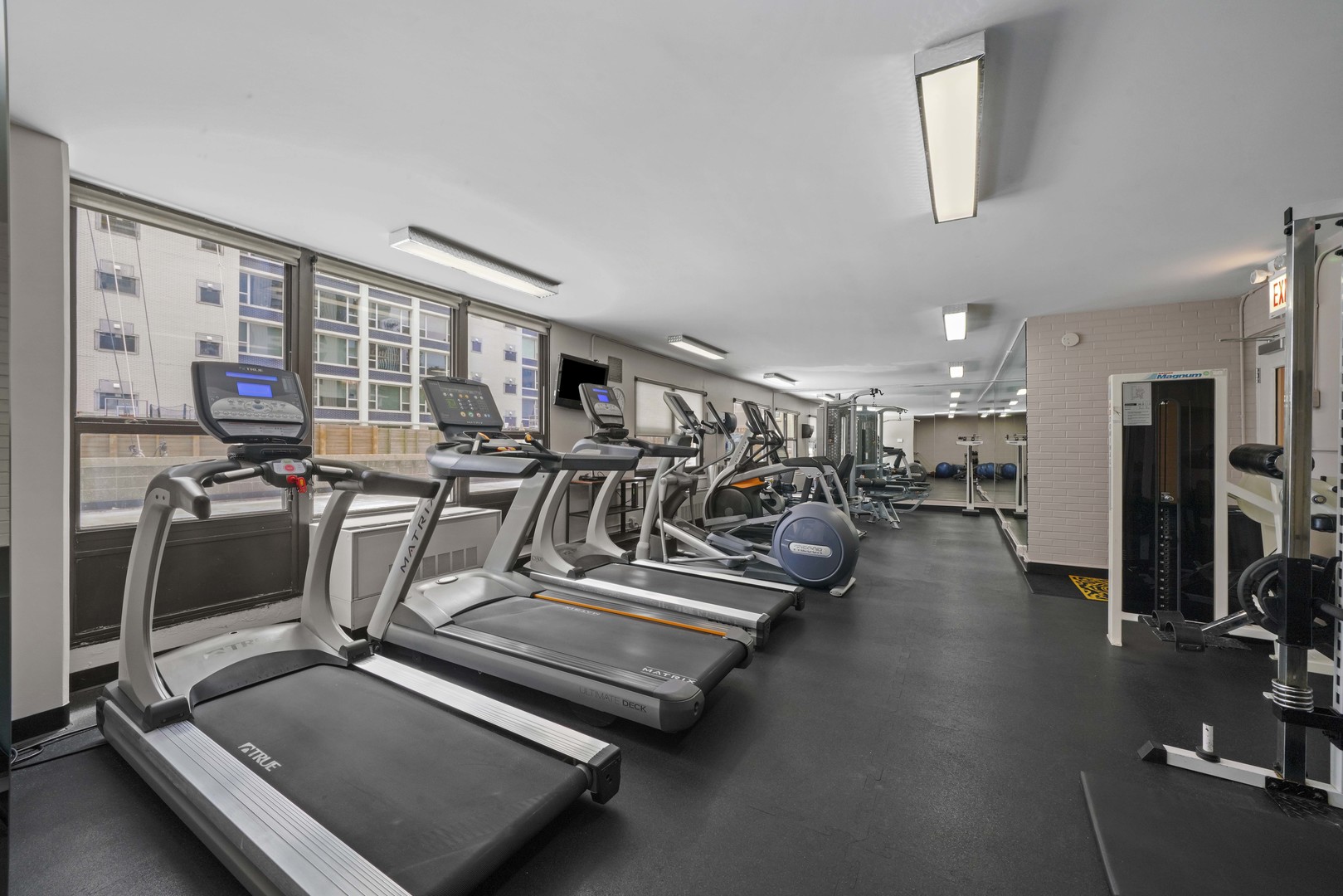 1313 North Ritchie Court, Unit 805 Chicago, IL 60610 - Photo 19 of 21 a view of a room with gym equipment