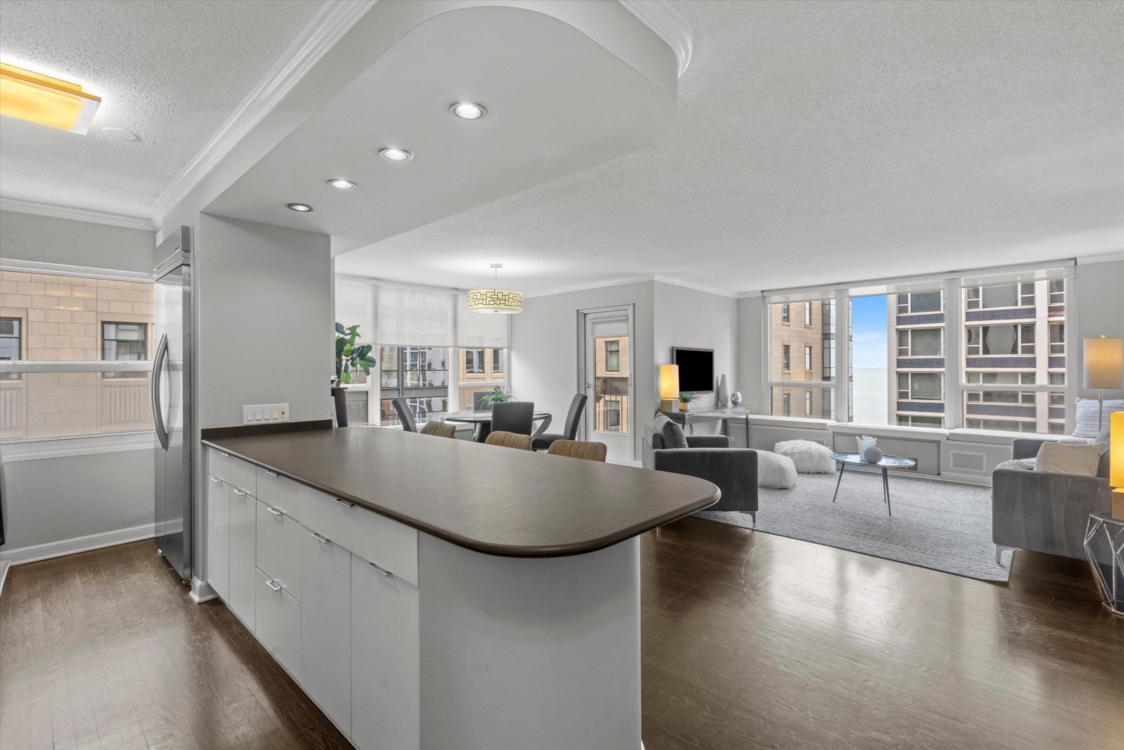 1313 North Ritchie Court, Unit 805 Chicago, IL 60610 - Photo 4 of 21 a large kitchen with lots of counter space