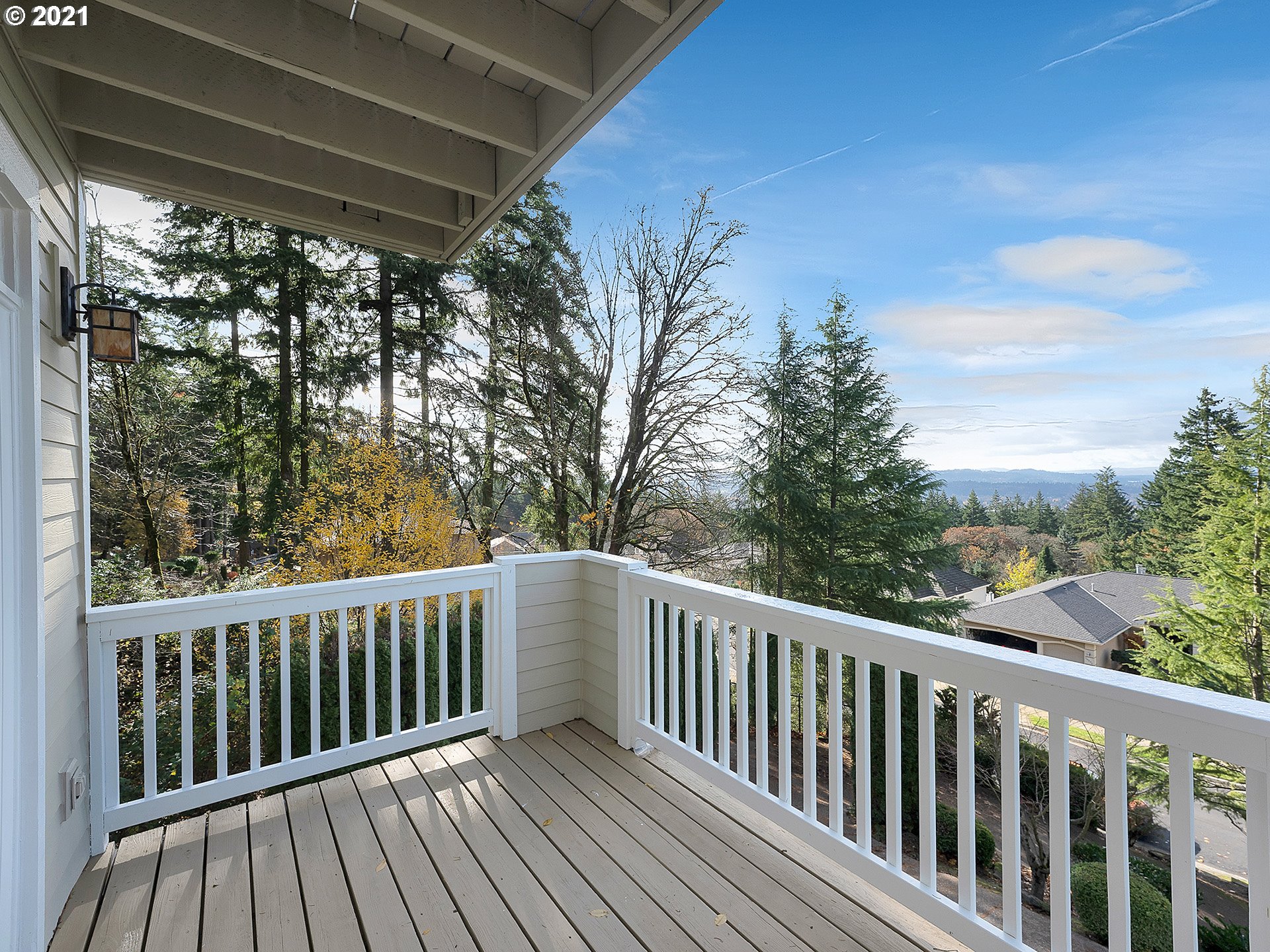 10248 Southeast Nicole Loop Happy Valley, OR 97086 - Photo 21 of 32 a view of a wooden fence