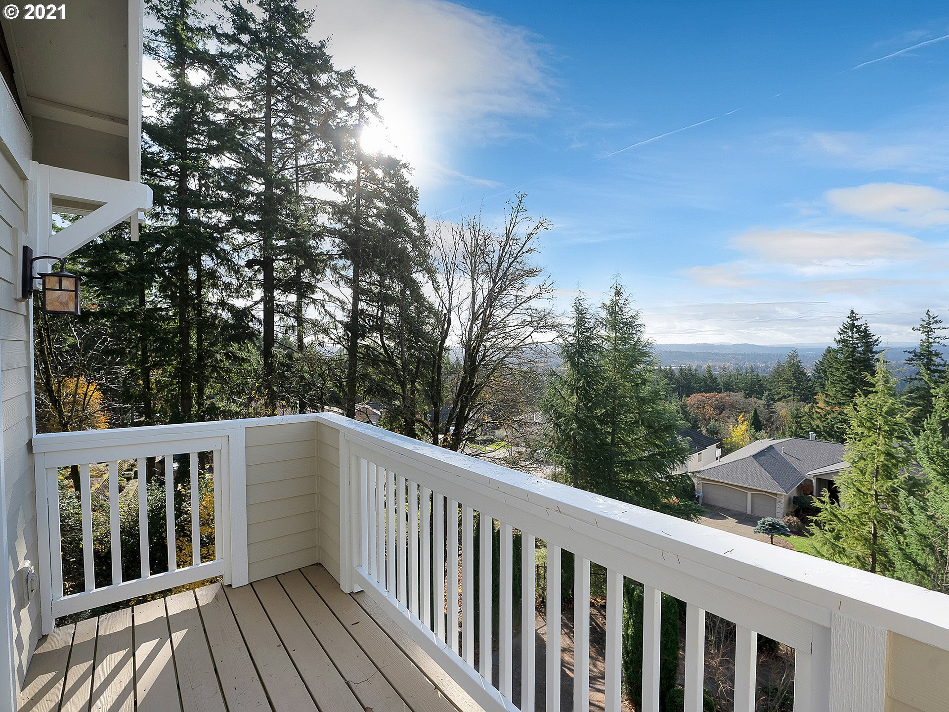 10248 Southeast Nicole Loop Happy Valley, OR 97086 - Photo 25 of 32 a view of a wooden roof deck