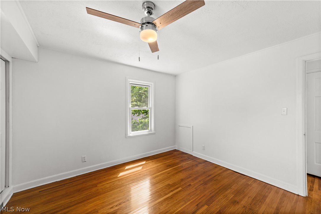 6444 Wilson Mills Road Cleveland, OH 44143 - Photo 16 of 29 2nd floor Bedroom with Hardwood Floors and Freshly Painted !1 of 3 Bedrooms.