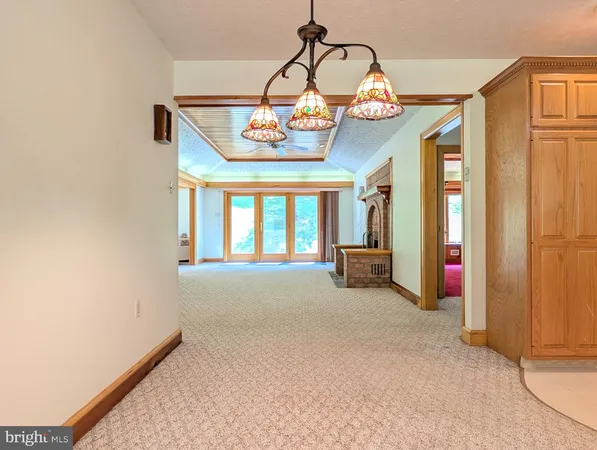 a view of empty room