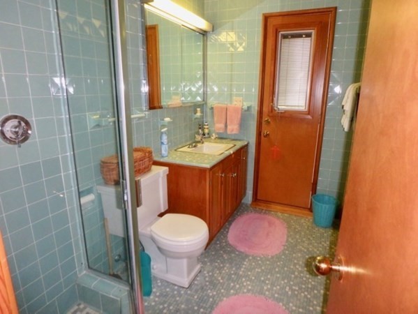 29 Naushon Road West Tisbury, MA 02568 - Photo 19 of 26 a bathroom with a sink a toilet and shower