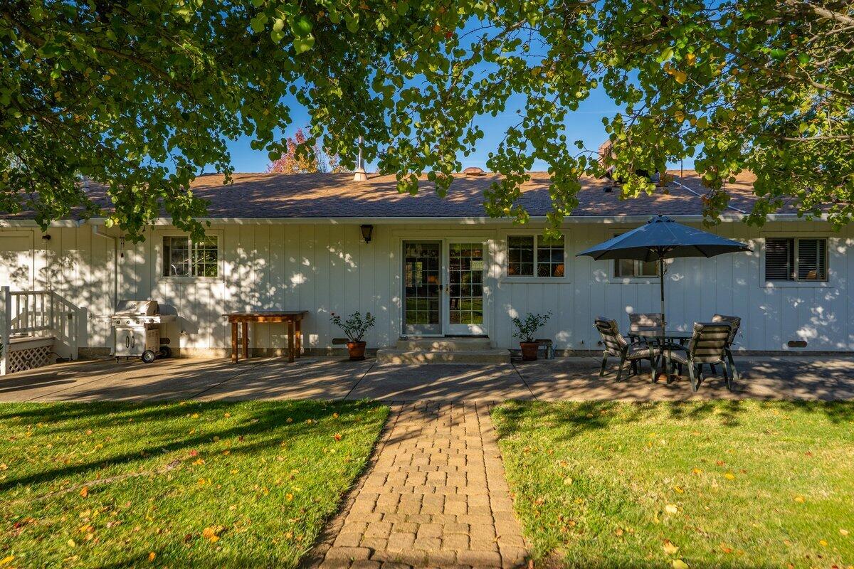 12269 Dry Creek Road Bella Vista, CA 96008 - Photo 66 of 74 a front view of house with swimming pool and patio