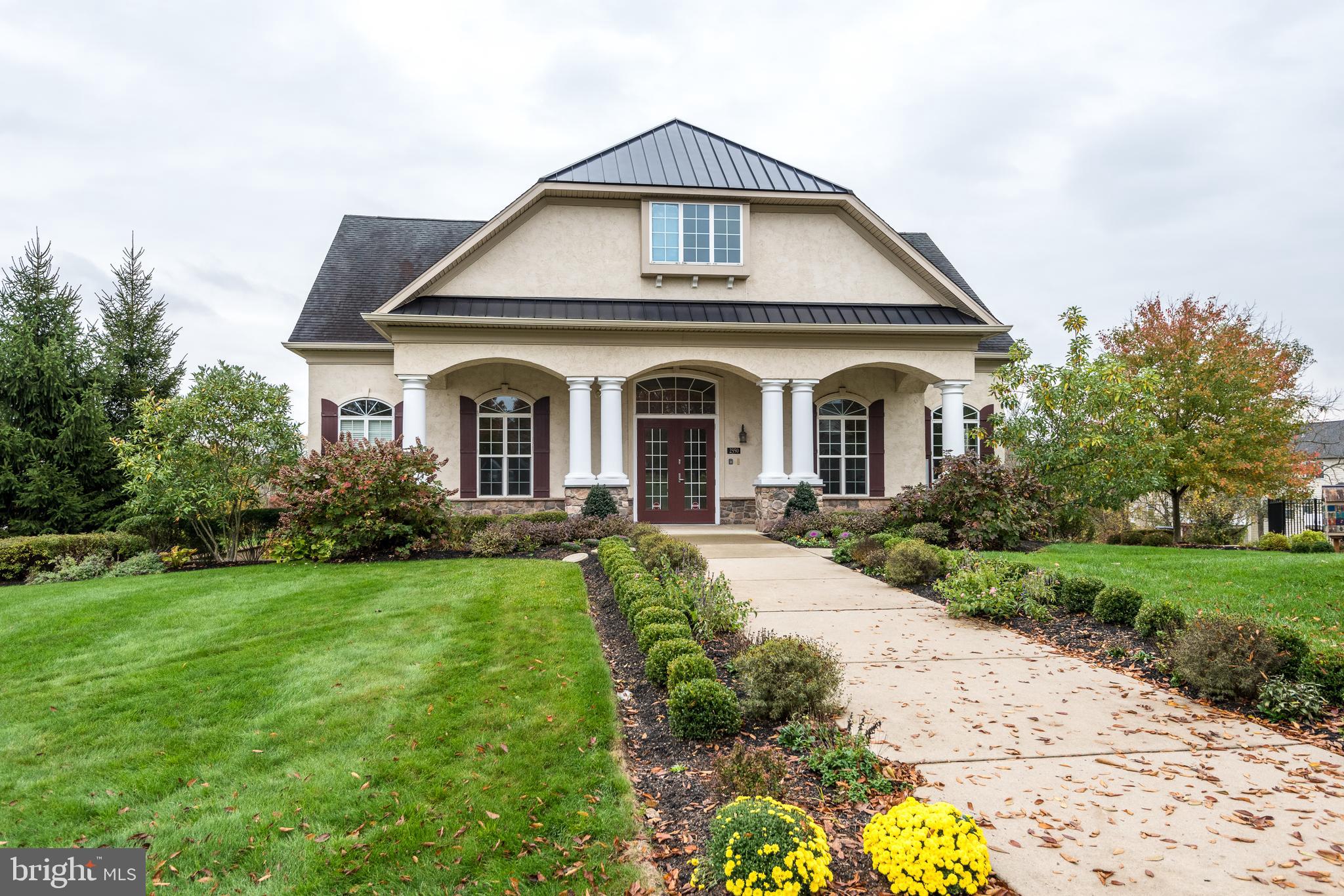 3233 Meadow View Circle, Unit 155 Furlong, PA 18925 - Photo 35 of 36 a view of a house with a yard