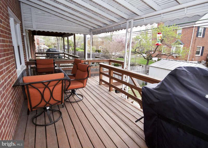 8149 Pleasant Plains Road Towson, MD 21286 - Photo 20 of 29 Covered Rear Deck for Summer Entertaining