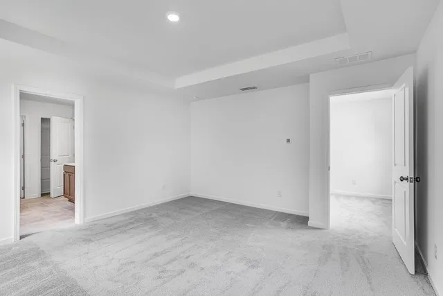 a view of empty room