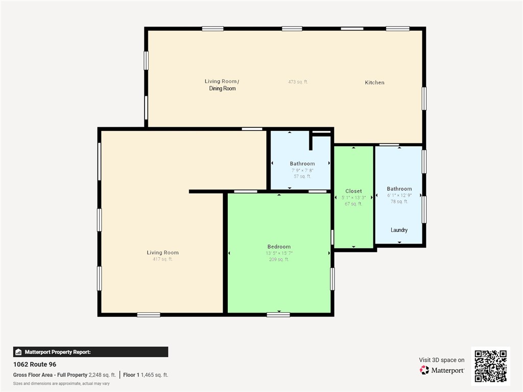 1062 Highway 96 Waterloo, NY 13165 - Photo 43 of 44 Floor Plan - 1st Floor