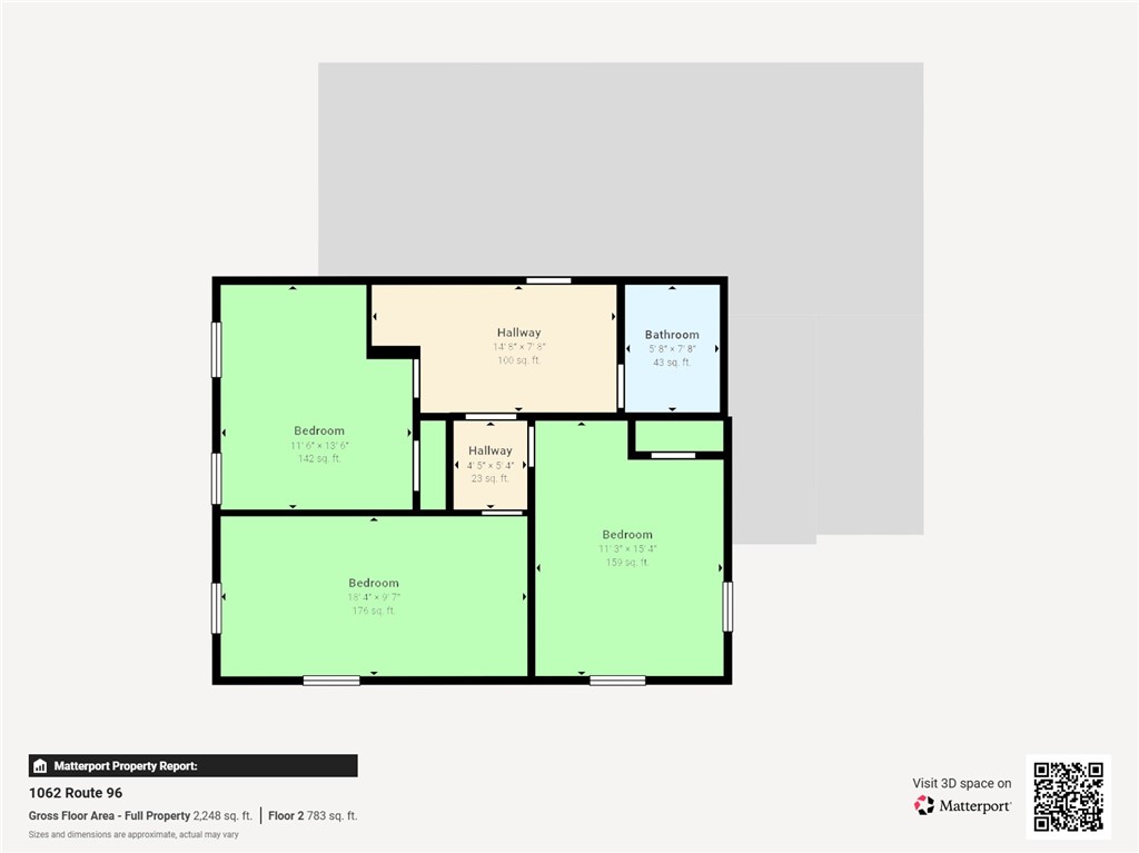 1062 Highway 96 Waterloo, NY 13165 - Photo 44 of 44 Floor Plan - 2nd Floor