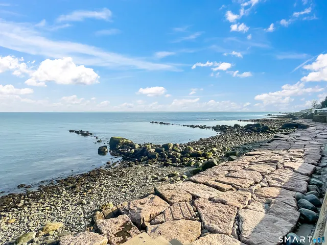 front view of a house with a deck