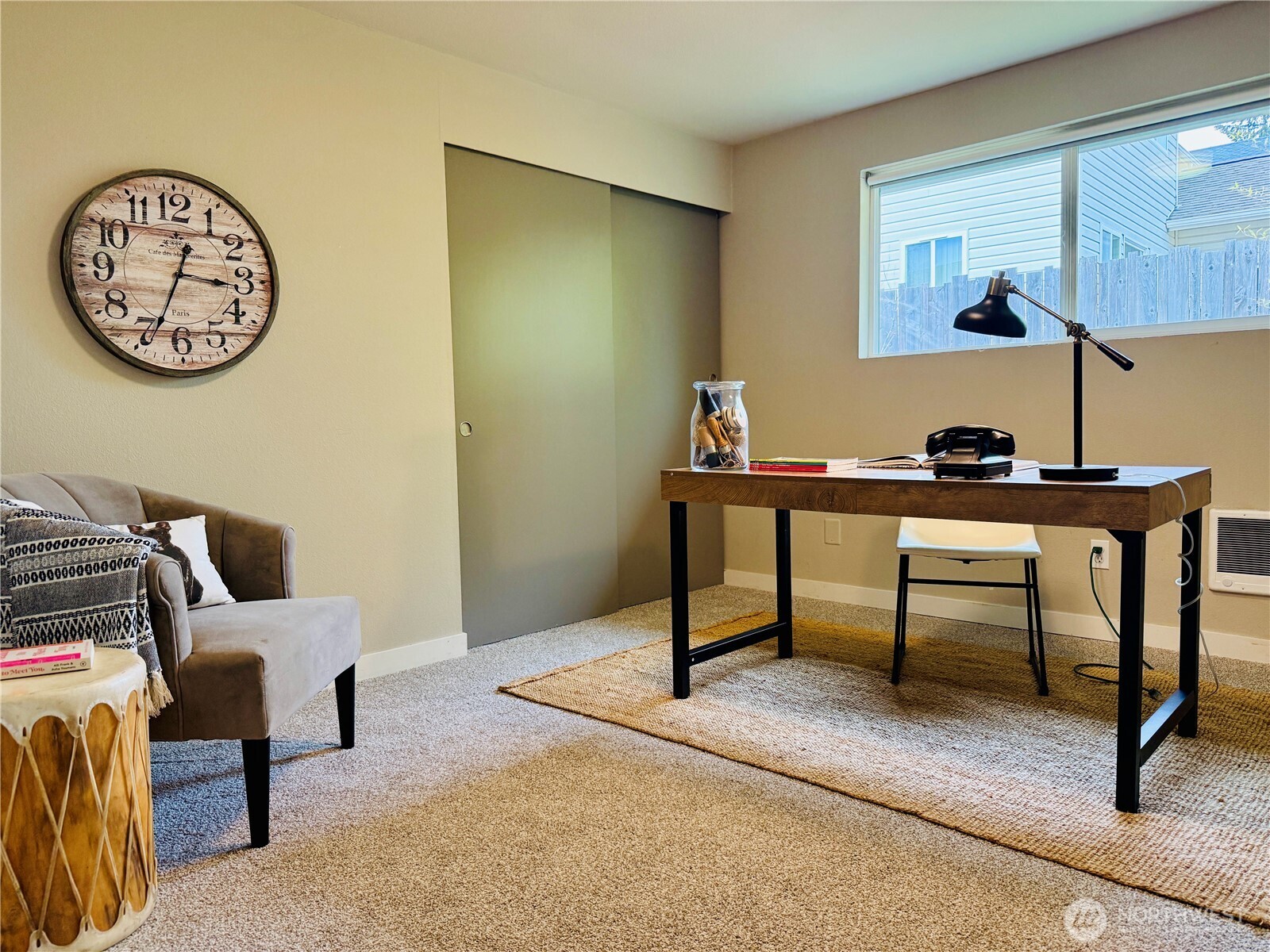 6528 23rd Avenue Southwest Seattle, WA 98106 - Photo 16 of 39 a view of a workspace with furniture