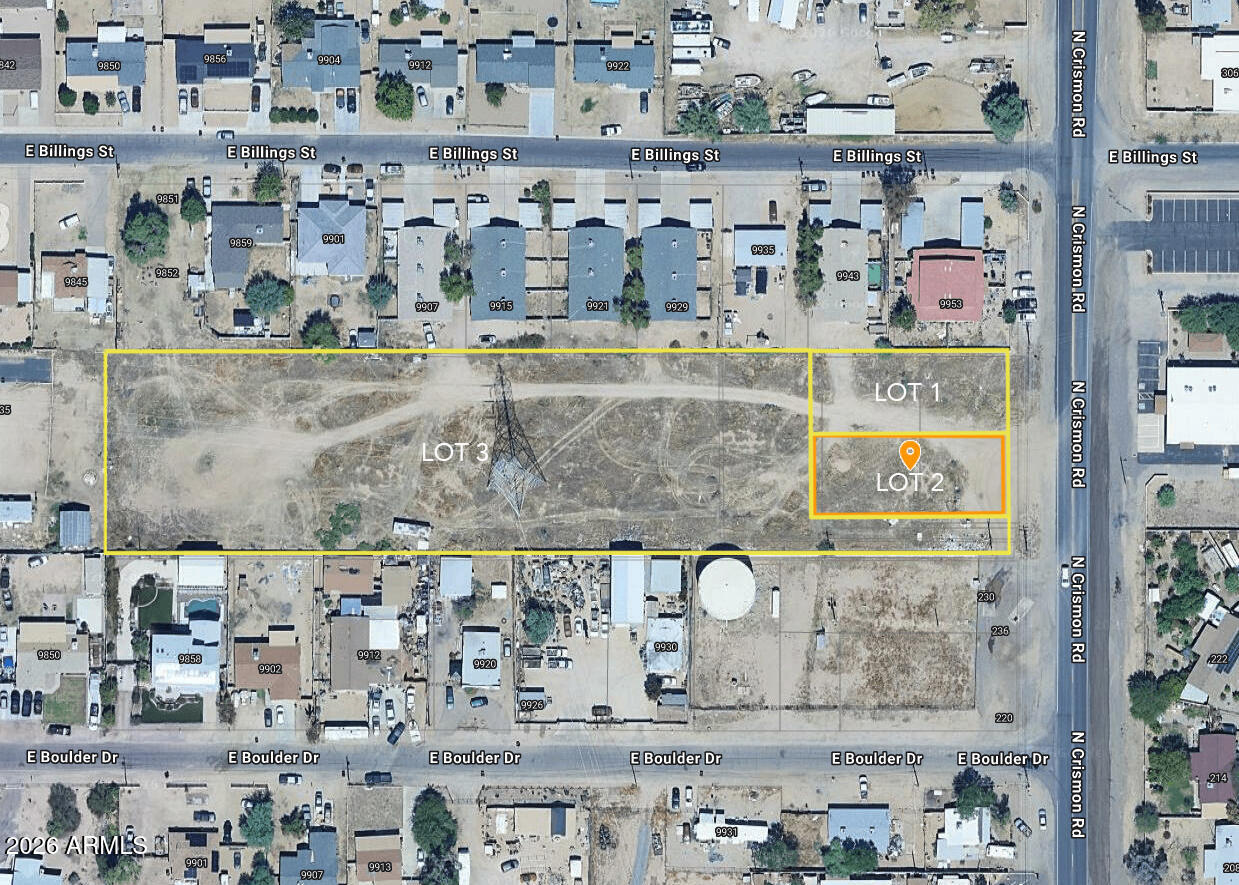 230 North Crismon Road, Unit 2 Mesa, AZ 85207 - Photo 2 of 3 Lot 2 - Crismon1