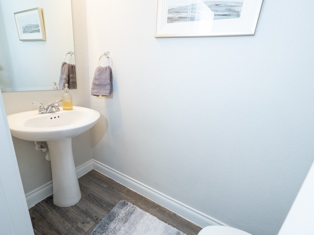 2001 Limestone Lake Drive Georgetown, TX 78633 - Photo 24 of 40 a bathroom with a sink and a mirror