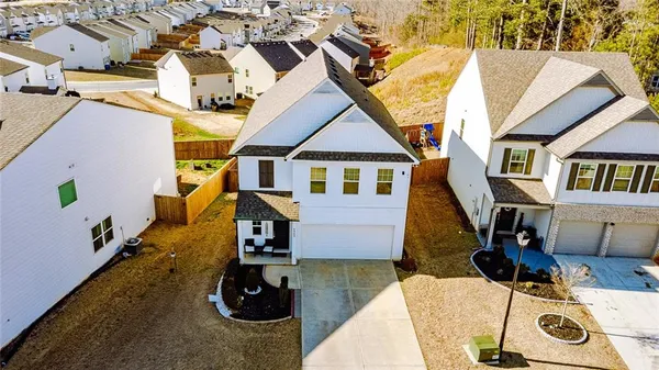 a view of outdoor space with seating area