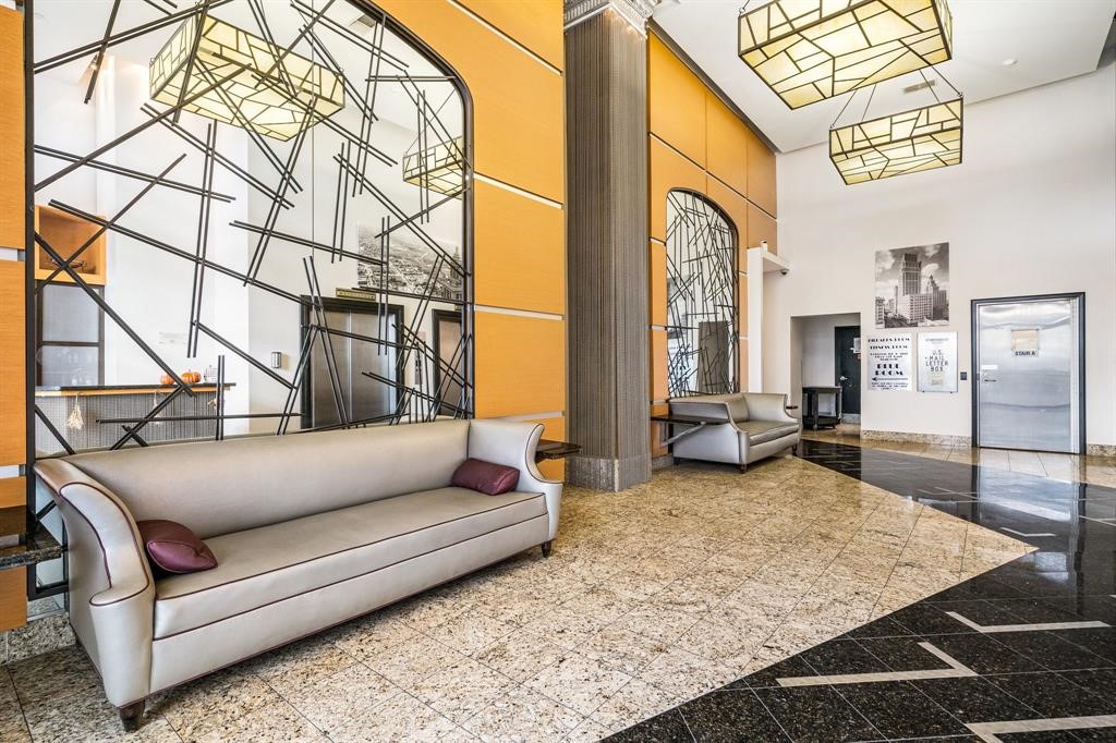 705 Main Street, Unit 311 Houston, TX 77002 - Photo 17 of 23 St. Germain guest reception area.